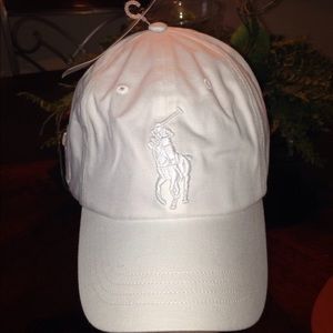 White Polo Ralph Lauren Cap
